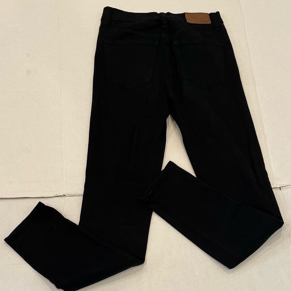 Madewell 9” High Riser Skinny Skinny Women’s Jeans Black Size 24 - Picture 3 of 16